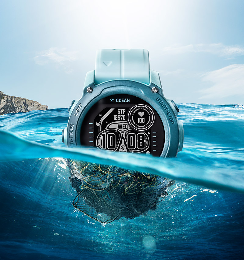 Descent G1 SolarOcean Edition - Solar Powered Dive Computer and Smartwatch