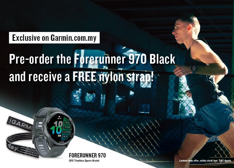 [Exclusive Pre-order] Be one of the first to get your hands on the Forerunner 970