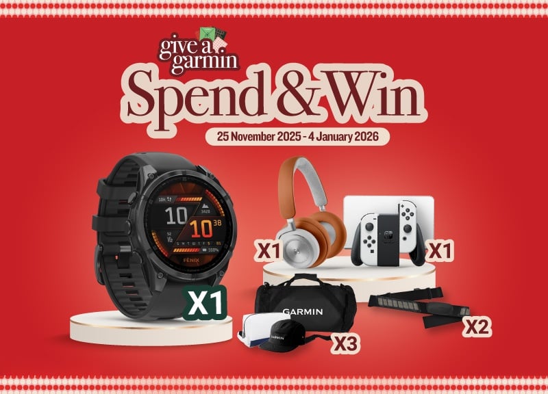 Give a Garmin Spend & Win