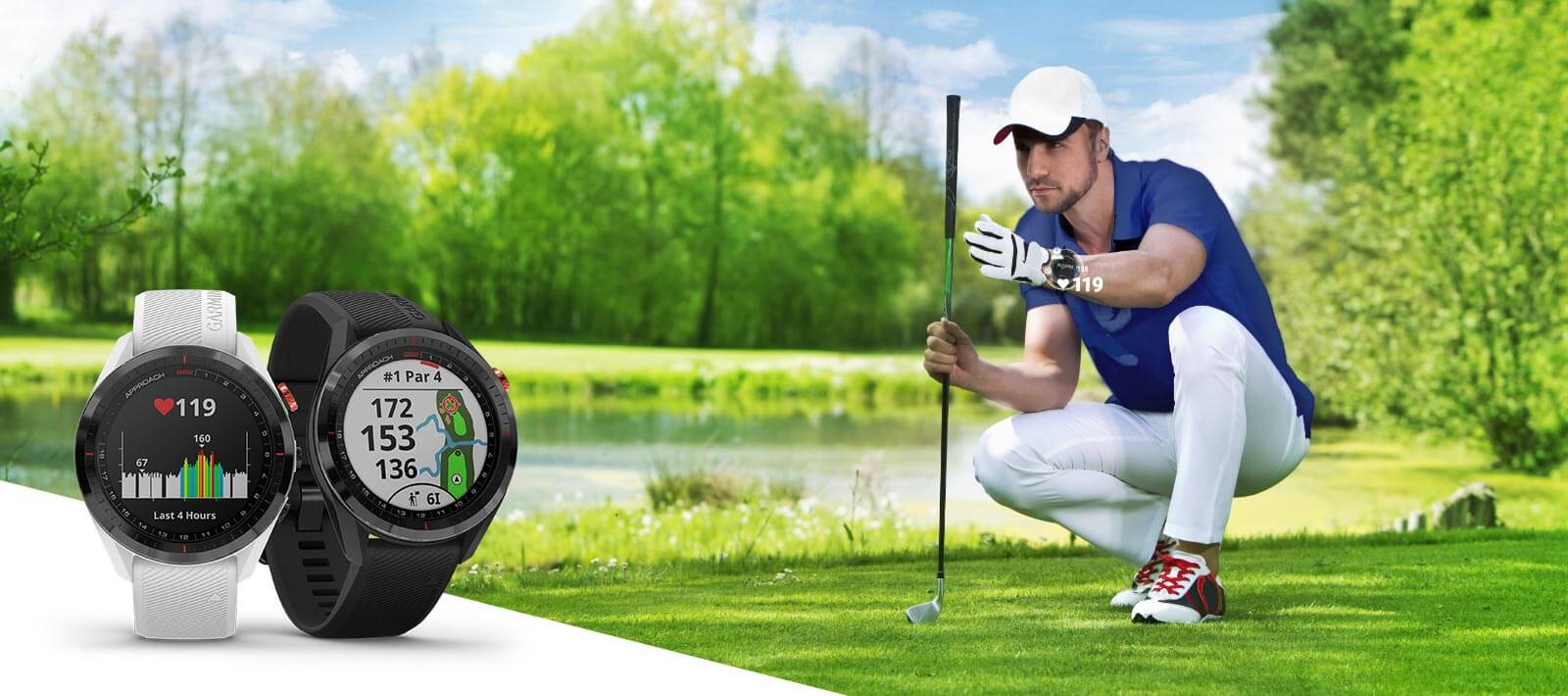 Approach S62 - Premium GPS Golf Watch