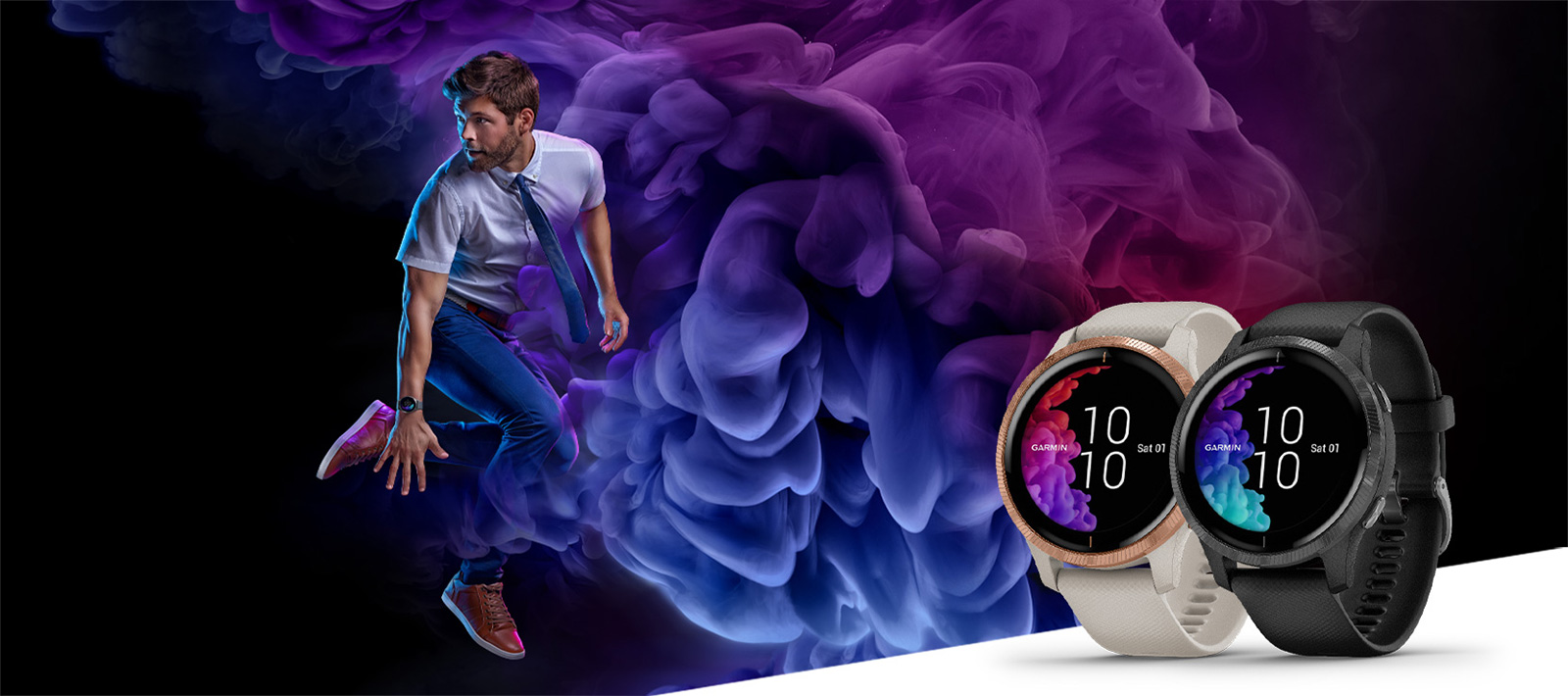 Venu - GPS smartwatch with a striking display