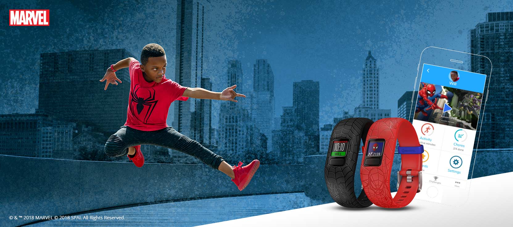 spider man vivofit jr 2