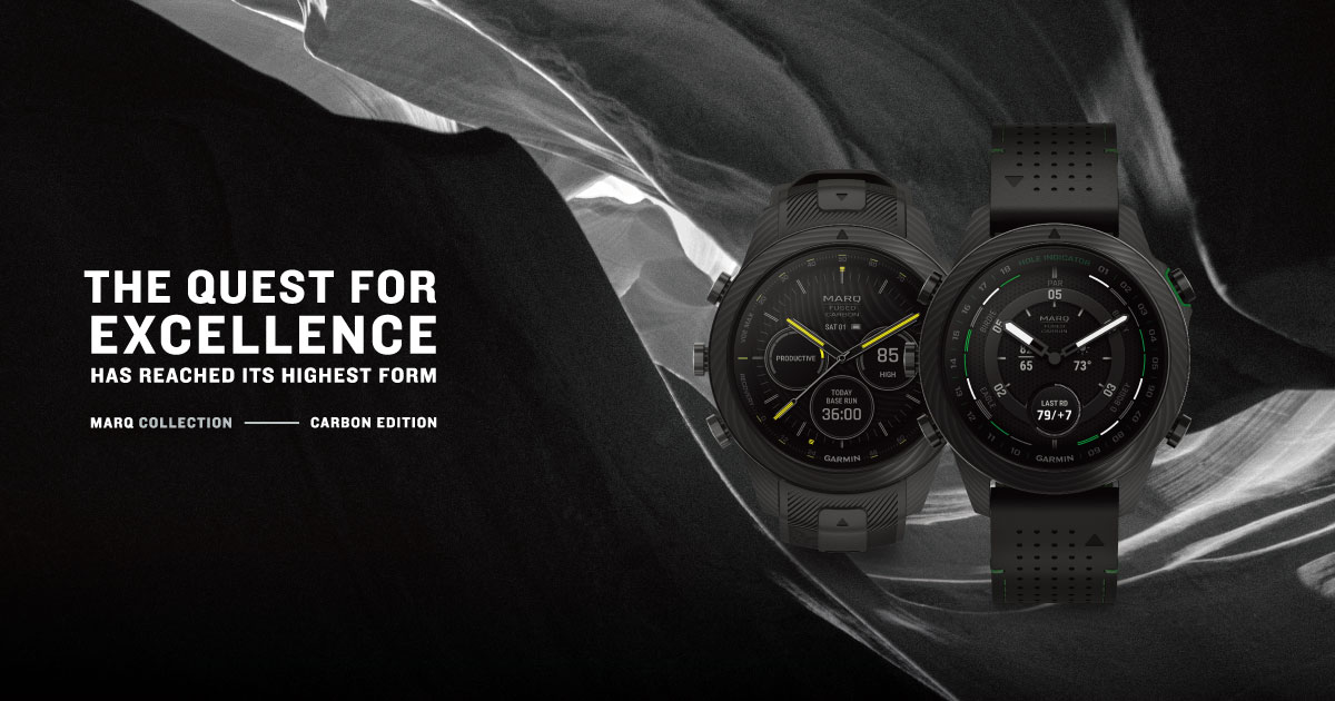 [20231110] Garmin unveils the MARQ Carbon collection: Modern tool watches crafted from uniquely engi