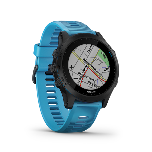 Garmin Forerunner 945 Gps Running Smartwatch Bundle - Blue : Target