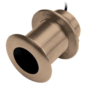 Bronze Thru-Hull Mount Transducer with Depth & Temperature (0° tilt) - Airmar B150M