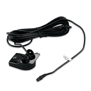 Transom Mount Transducer with Depth & Temperature, 4-pin (Dual Beam) -  Garmin Design, Marine