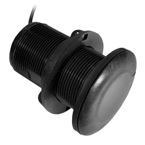 Plastic Thru-Hull Mount Transducer with Depth & Temperature (12° tilt) - Airmar P19