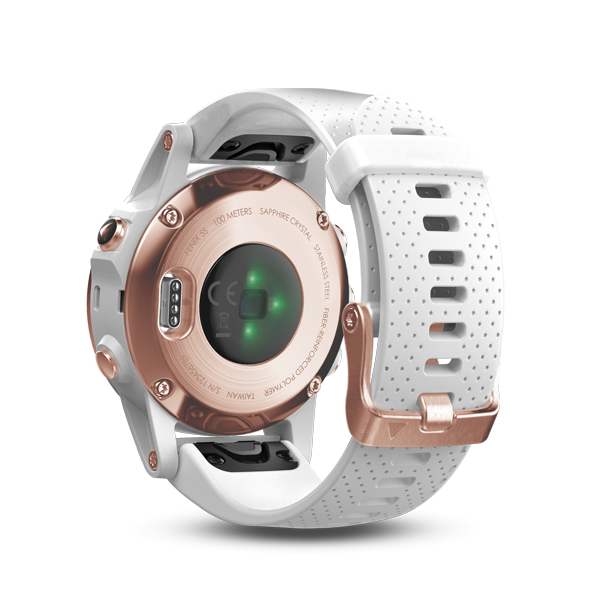 Garmin Fenix 5S Sapphire GPS Heart Rate Monitor Watch Rose Gold