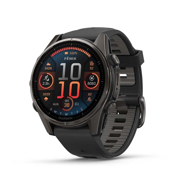 f nix 8 Advanced Outdoor GPS Smartwatch Carbon Gray Smartwatches Garmin Malaysia
