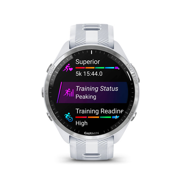 White clearance garmin watch