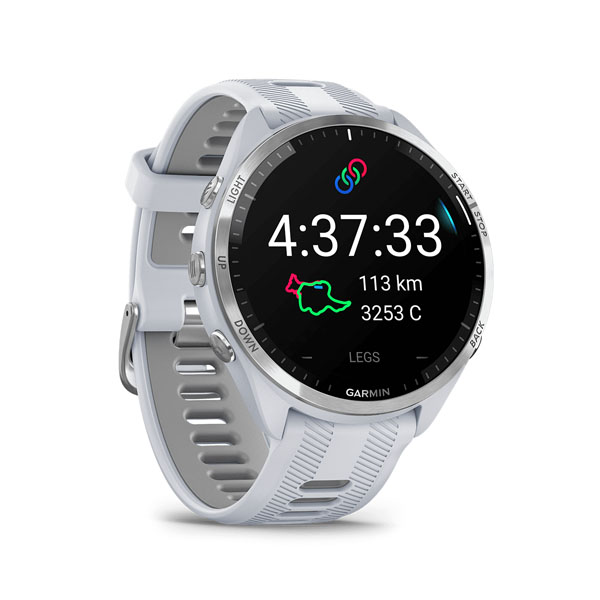 White garmin 2025 watch