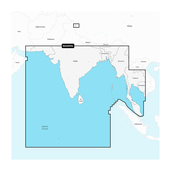 Indian Ocean to Thailand - Marine Charts