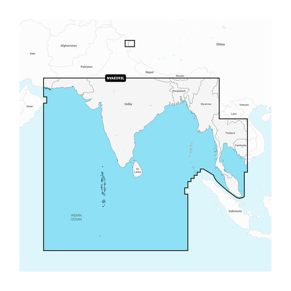 Indian Ocean to Thailand - Marine Charts
