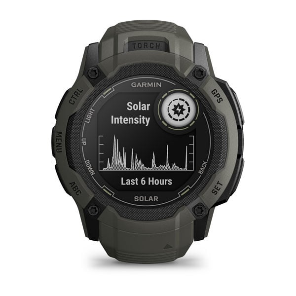 Garmin instinct power meter top