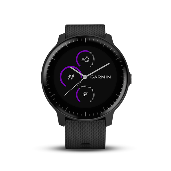 Garmin Vivoactive 3 Music Smartwatch with GPS - Black for sale online