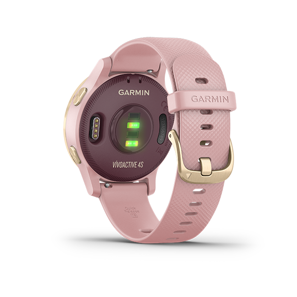 Dust Rose 40MM Garmin Vivoactive 4S GPS Fitness Tracker Smartwatch 