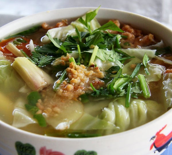 Spicy Sour Noodles Soup @ Mun Lock Hooi Coffee Shop